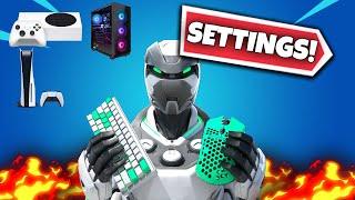 *PRO* Season 4 Keyboard & Mouse Settings | Sensitivity + Key Binds Fortnite