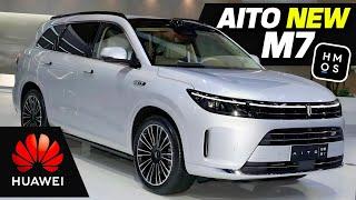 758 Mile Range HUAWEI CAR - AITO NEW M7 Hybrid SUV