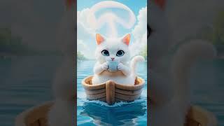Cat drinking coffee #cat#catfunny #pets #petlover #ai#shorts