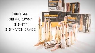 SIG SAUER Elite Performance Ammunition