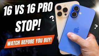 iPhone 16 vs iPhone 16 Pro: STOP! Watch BEFORE You Buy!