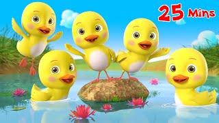 Five Little Ducks 12345 + Many More Nursery Rhymes And  Kids Songs  by Beep Beep