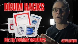 5 CHEAP DRUM HACKS THAT WORK! Touring Drummer Must Haves…