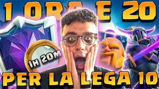 HO GIOCATO A CLASH ROYALE 1 ORA E 20 PER FARE CAMPIONE DEFINITIVO CON 3 MAZZI!