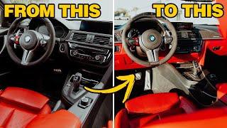 How to Paint Car Interior Parts | DIY COLOR CHANGE