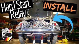 How to install a hard-start relay on a VW!