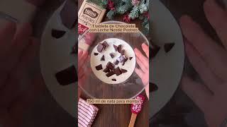Trufas de chocolate con leche y Kit Kat - Recetas Nestlé Postres #shorts
