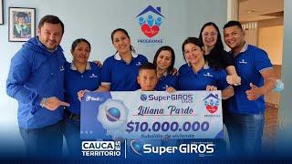 Programas sociales SuperGIROS Cauca con Liliana