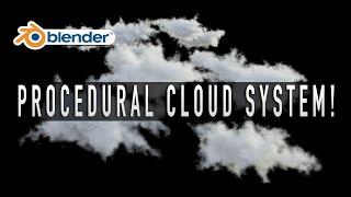 Procedural Cloud System in Blender: Full Tutorial