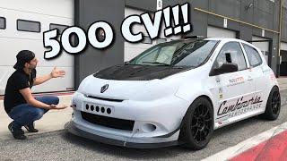 500 HP CLIO! TEST ON TRACK and PURE FUN! [ENG SUB]