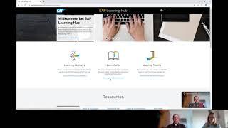 Einblick in ein strukturiertes Lernen mit dem SAP Learning Hub -