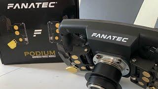 Fanatec podium advanced paddle module assembly