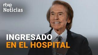 RAPHAEL: HOSPITALIZADO tras haber sufrido un FALLO CEREBROVASCULAR | RTVE Noticias