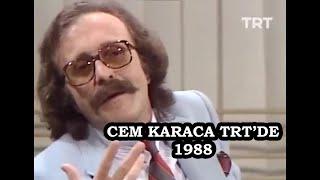 CEM KARACA TRT'DE - NETTE İLK KEZ !! - TRT Anneler Babalar ve Çocuklar Programı (1988)