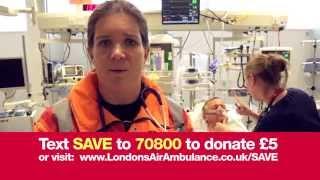 London's Air Ambulance: We need your help, we hope you never need ours