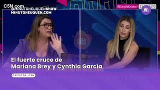 Tensión en C5N: el cruce de Mariana Brey y Cynthia García en DDD - Minuto Neuquén Show