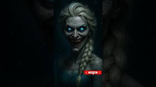Horror versions of the Frozen characters #scary