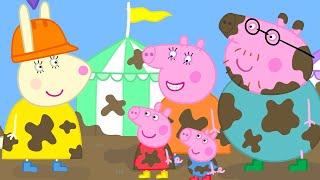 The Muddy Puddle Festival ️ | Peppa Pig Official Full Episodes