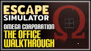 Escape Simulator Omega Corporation The Office Solution - All Tokens