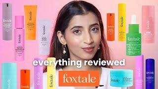 I tried Every Skincare product from Foxtale & this is the honest review... | Urvee