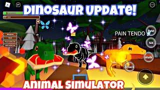 Animal Simulator New Update Dinosaur + (NEW SKIN)  |Roblox #dinosaur #AnimalSimulator