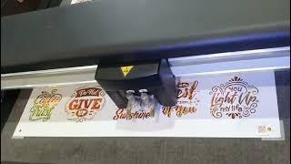 Vicut Flatbed Cutting Plotter also with Creasing function