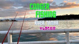 Winter Conger Fishing Campaign Part Two | Mount Wise Plymouth | Squid Jigging Tips | Vlog68