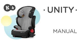 How to install the Kinderkraft UNITY 15-36 kg car seat with ISOFIX. How To Video | Tutorial