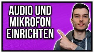 Twitch Studio Beta Audio und Mikrofon einstellen Tutorial [German]