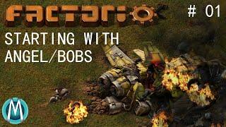 [Factorio 1.1 4K] Angel/Bobs Ep 1: Starting With Angel/Bobs (Tutorial/Walkthrough)