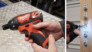 The Milwaukee M12 Screwdriver is an Absolute UNIT