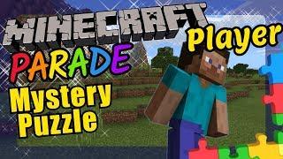 Minecraft Steve & Alex Themed Concrete Truck Puzzle Educational Video for Kids