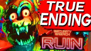 FNAF: Security Breach Ruin DLC - ENDING (Worst Ending) + FINAL BOSS FIGHT