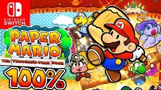Paper Mario The Thousand Year Door (Nintendo Switch) - 100% Longplay Full Game Walkthrough Gameplay