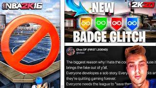 NBA 2K20 BADGE GLITCH FOR BOTH SYSTEMS! FIRST LEGEND SENDING SHOTS! AND 2K DEV REVEALS BIG SECRET