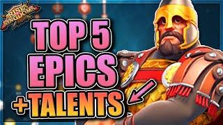 Top 5 Epic Commanders in Rise of Kingdoms [With talents and invest order]