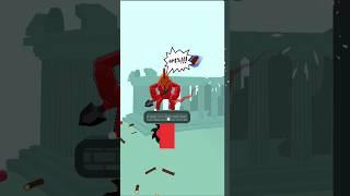 Spider-Man vs Spear Gladiator / bloody GAME #shorts #gaming