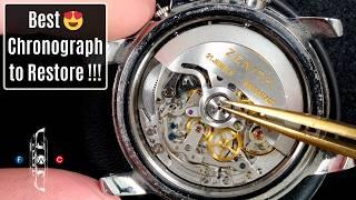 Timeless Revival: Restoring a Zenith El Primero Rainbow to Glory