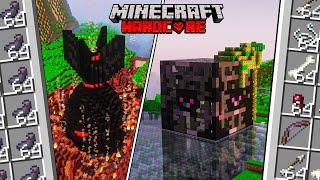 تو چهار صد روز سه  تا ابر فارم ساختم  MINECRAFT HARDCORE +3000