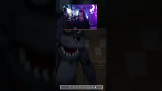Lazy Man Gets Jumpscare in New FNAF FAN GAME  #fnaf #shorts  #fivenightsatfreddys