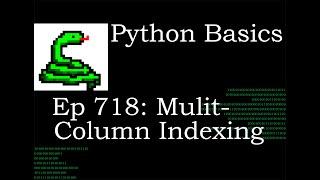 Python Basics Tutorial How Handle Pandas Dataframe Multi Column Index For Stock Data