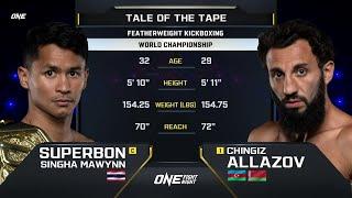 Chingiz Allazov vs. Superbon | ONE Championship Full Fight