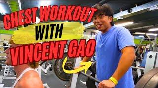 Chest Workout with Vincent Gao | Can't Believe This Happened...
