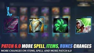 Patch 6.0 More Spell, Items, Runes Changes - Wild Rift