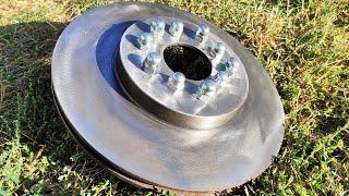 Brilliant Idea from Old Car Brake Disc! Rotary Mechanism for Vise!!