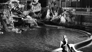 Фонтан Треви в фильме Dolce Vita  - Anita Ekberg et Marcello Mastroianni