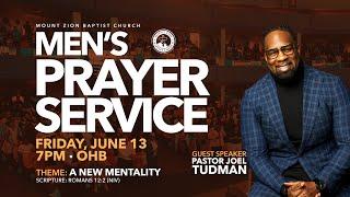 Men's Prayer Service | Pastor Joel Tudman
