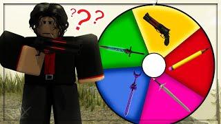 this RANDOM WHEEL chooses my SKIN in Roblox ZO Samurai