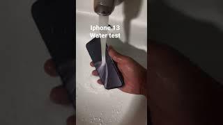 Iphone 13 water test