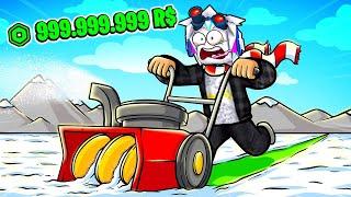 САМЫЙ МОЩНЫЙ СНЕГОУБОРЩИК! 1,000,000,000 МОЩНОСТИ ЗА 700 РОБУКСОВ! ROBLOX Snow Blowing Simulator